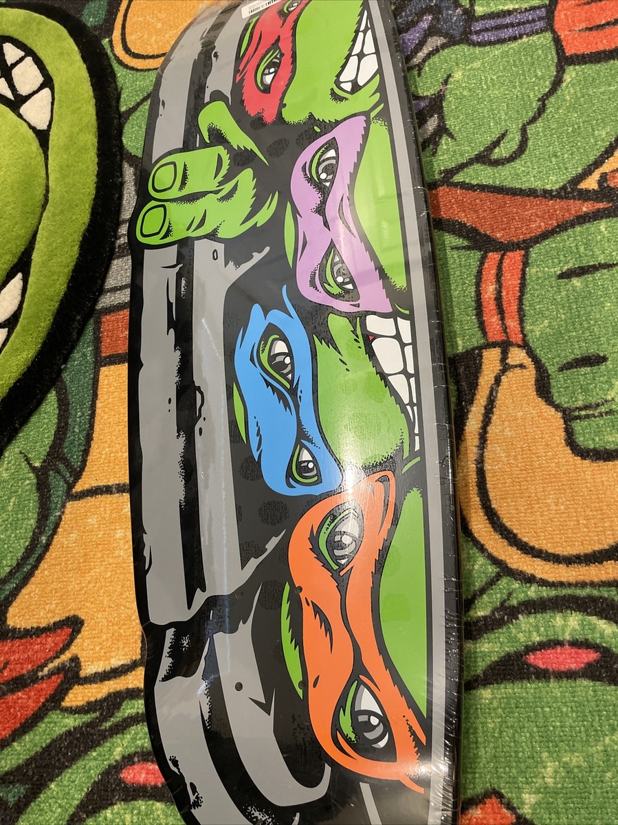 Santa Cruz Turtles Collaboration Skateboard Deck TMNT NINJA TURTLE