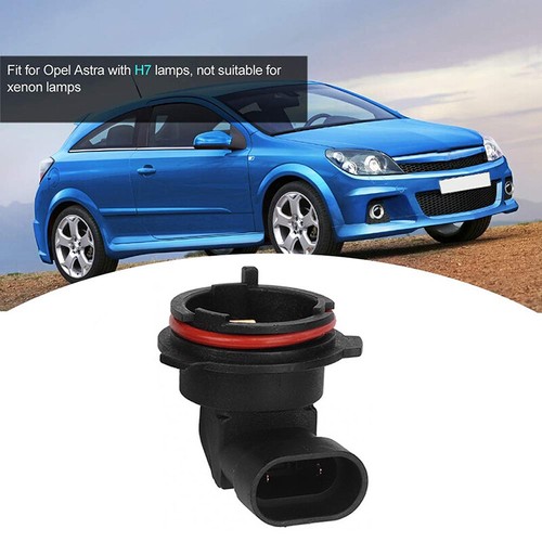 For Opel Zafira A 1999 2000 2001 2002 2003 2004 H7 Bulb Holder Base Socket Black - Picture 2 of 8