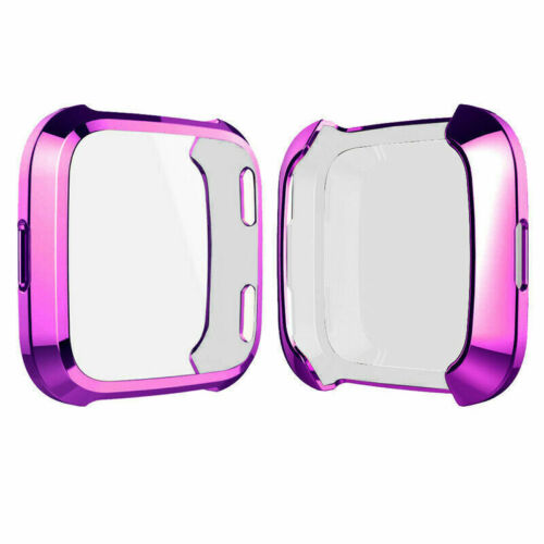 For Fitbit Versa 1 2 3 4 Sense 2 Screen Protector Slim Shockproof Case Cover - Picture 37 of 38