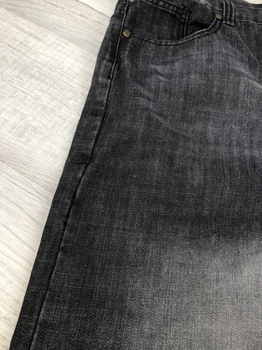 PJ Mark Jean Shorts Faded Black Denim Vintage Y2K 100% Cotton Men 44 (Actual 42) - Picture 9 of 22