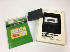 TI-99/4a Video Game - Cart Manual Box - Personal Record Keeping