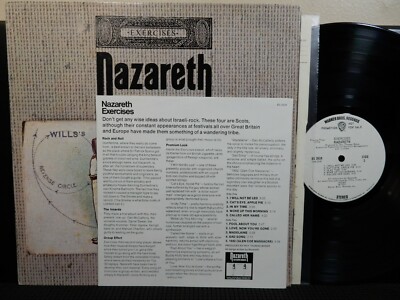 NAZARETH Exercises LP WB BS 2639 STEREO WL PROMO 1972 Rock