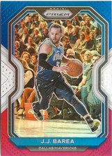 2020-21 Panini Prizm J. J. Barea Red White Blue Prizm SP Dallas Mavericks