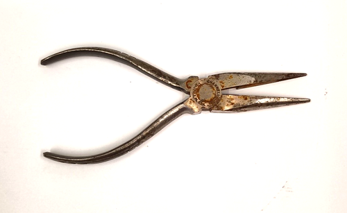 Channellock 6" Needle Nose Pliers with Wire Cutters 326 Meadville, PA USA VTG