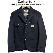 Comme des Garçons Carhartt Patchwork Canvas Wool Used Good Condition