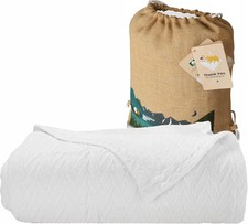 Soft  Cool Summer Blanket King Size Blanket, 100 Cotton Blanket, Lightweigh...