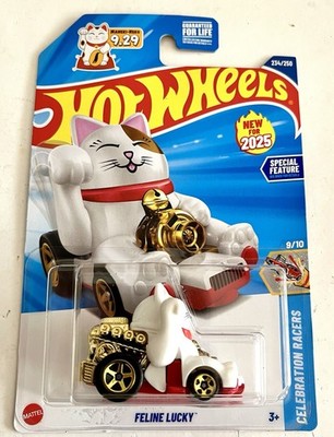 ア*テ様 Hot Wheels 招き猫　FELINE LUCKY 2025年 5 2025 Hot Wheels Feline Lucky Cat Maneki-Neko Celebration Racers P