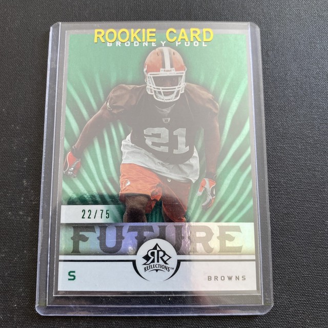 2005 Upper Deck Reflections - Future Brodney Pool #134 Green /75 (RC)