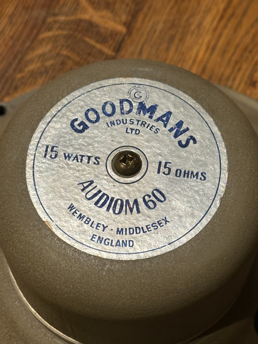60's Goodmans Trebax 100 ヴィンテージツィーター 60's Goodmans Trebax 100 ヴィンテージツィーター - メルカリ