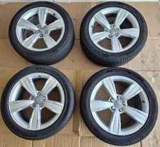 SET CERCHI IN LEGA R18 PER AUDI A4 B8 ALLROAD 2013-2016 8K0601025BM