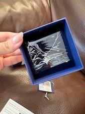 Swarovski Star Pendant White Crystal Rhodiumcoated Jewelry Used