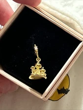Disney Pandora Aladdin Jasmine Palace Dangle Charm Gold Color NWOTs  