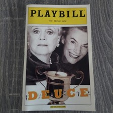Deuce Playbill May 2007 Music Box Theatre Angela Lansbury Marian Seldes McNally