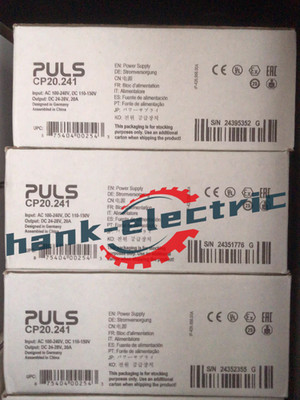 1PC Puls CP20.241 Power Supply Output 24-28VDC In Box Brand DHL/Fedex