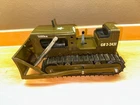U•Vintage Tonka GR 2-2431 Army Green Bulldozer Large 12" Piece Good Condition
