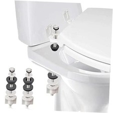 Universal Toilet Seat Hinge Bolts Kit, Heavy Duty Toilet Bolts, Waterproof 2