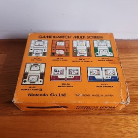 Nintendo Life Boat Game & Watch TC-58 G&W with box and foam - read description