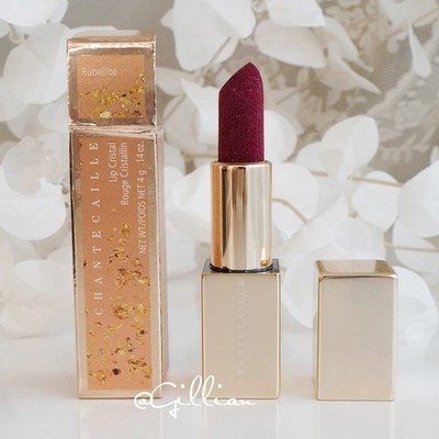 Chantecaille Lip Cristal Lipstick Rubellite 0.14 oz/4g ~RARE Limited Edition NIB