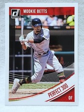 2018 Donruss Perfect 300 Mookie Betts #191 Boston Red Sox