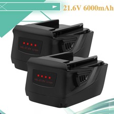 2X 21.6V 6Ah Li-ion Akku für Hilti B22 B22/1.6 B22/2.6 B22/3.3 TE 2-A22 TE 4-A22
