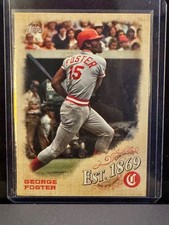 2019 Topps George Foster EST-4 Est. 1869 Cincinnati Reds