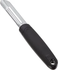 Stainless Steel Corer and Peeler Tool, Black