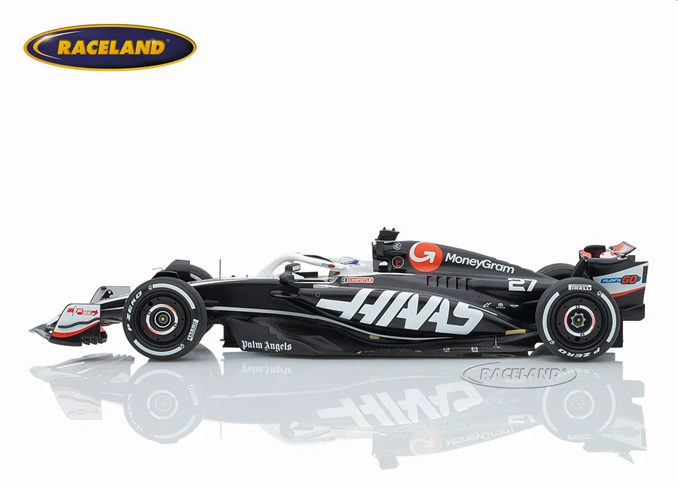 Haas VF-24 Ferrari F1 MoneyGram GP Australien 2024 Hülkenberg, Spark 1:18 18S991 - Bild 3 von 4