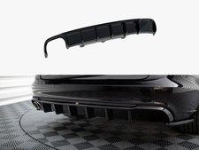 Maxton Design Rear Valance for Audi A6 Avant C7 (one side dual exhaust version)