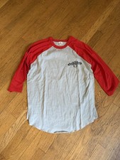 1980s The Oak Ridge Boys Tee Shirt 3/4 Red Grey XL Made In USA Single Stitch VTG