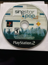 SingStar: Pop (PlayStation 2 PS2, 2007) Disc Only