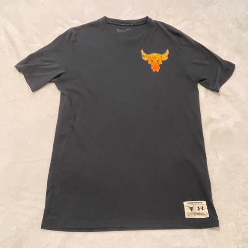 Camisa Project Rock Iron Paradise Tour Under Armour Para Hombre Negra Top Mediana - Imagen 1 de 6