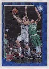 2018-19 Panini NBA Hoops Blue Checkerboard /75 TJ McConnell #226 0b2