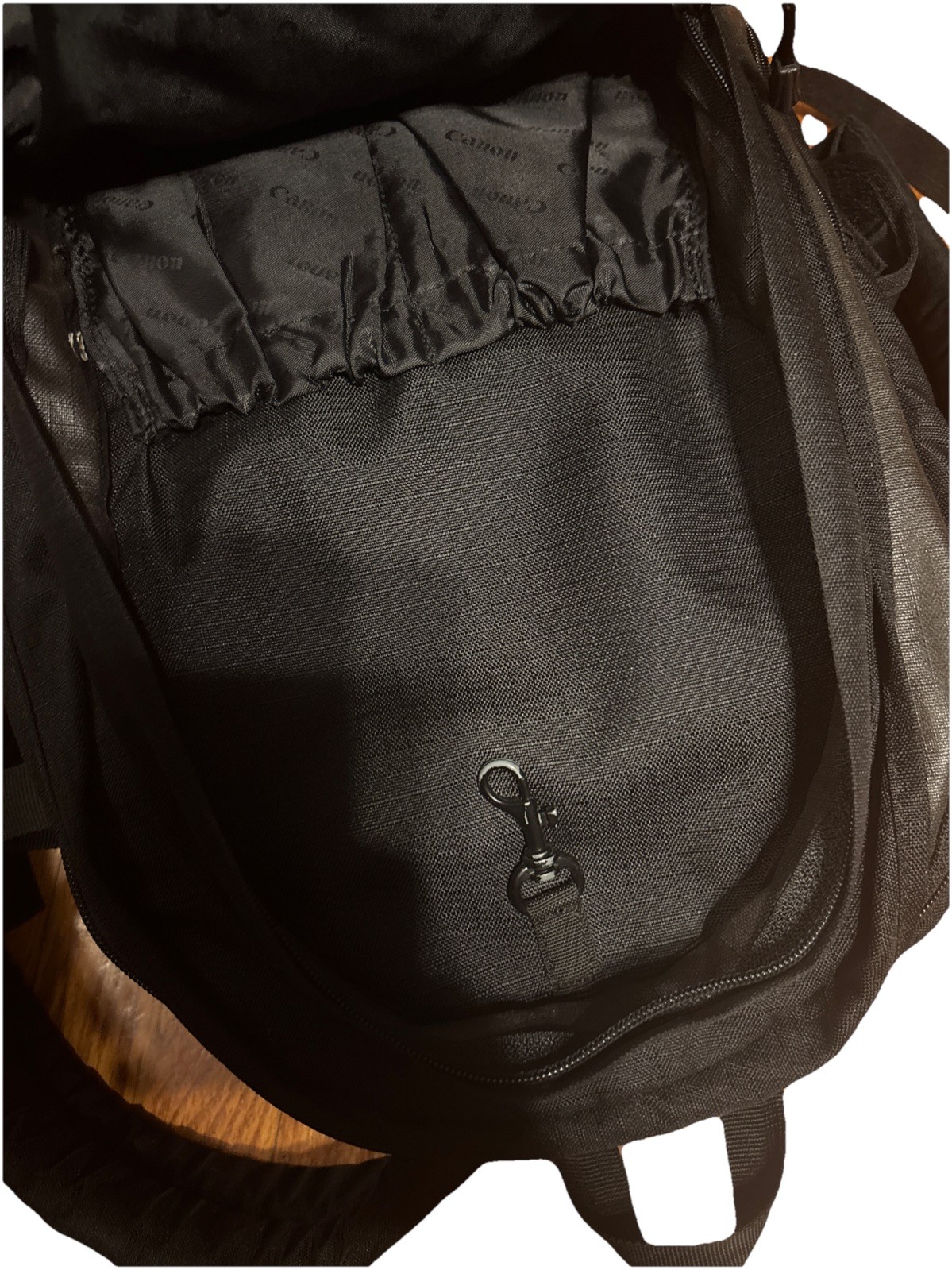 Canon Deluxe Camera Backpack 200EG Bag Green w/ Padded Dividers  Nice!!