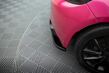 Maxton Design Heck Ansatz Flaps Diffusor V.2 passend für VW Scirocco Mk3 schwarz