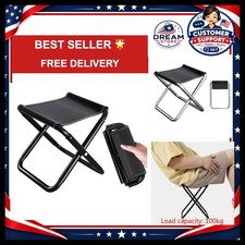 Portable Folding Chair Bench Fishing Stool Travel Camping Horse Stool Stools