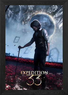 Clair Obscur Expedition 33 gerahmtes Wandbild Poster Leinwanddruck Bild