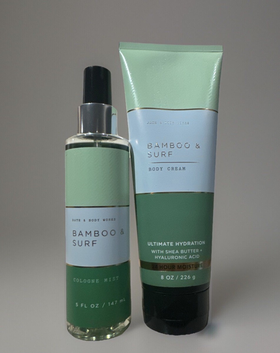 Bath and Body Works Mens Collection Bamboo & Surf Cologne Mist 5 OZ for  sale online | eBay