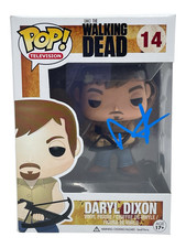 Norman Reedus Signed The Walking Dead Daryl Dixon Funko Pop 14 Autograph BAS COA