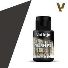 Vallejo Wash 76.518 Black Wash 35ml