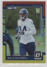 2017 Donruss Optic Rookies Red & Yellow Prizm Malik McDowell #139 fm0