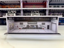 Gasser Hoonigan Boulevard Themed Diorama 164 Scale Model Garage Led Lighting