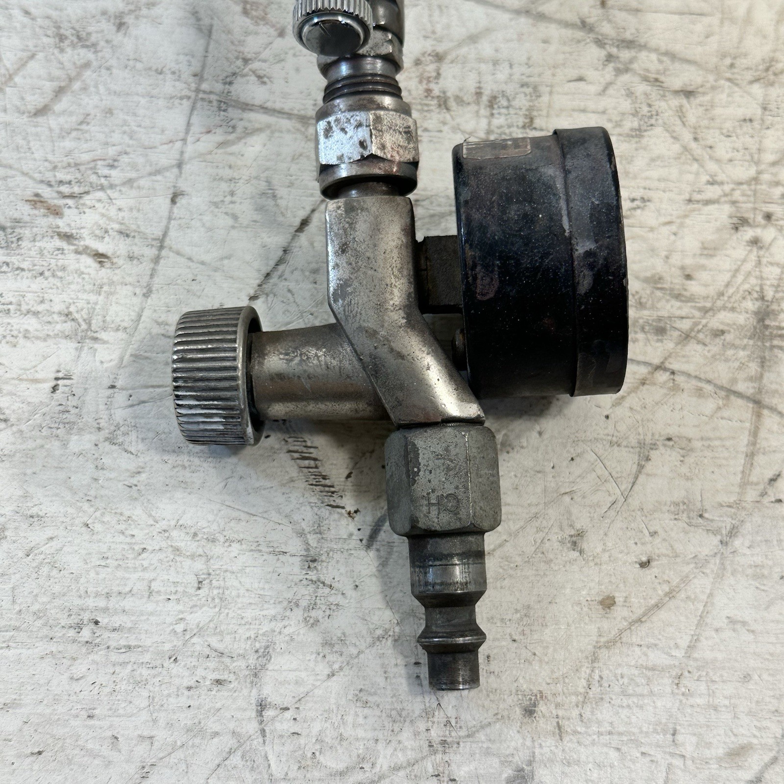 Vintage Used Working Condition 1.0mm Mini HVLP Touch-Up Spray Gun ATD Tools