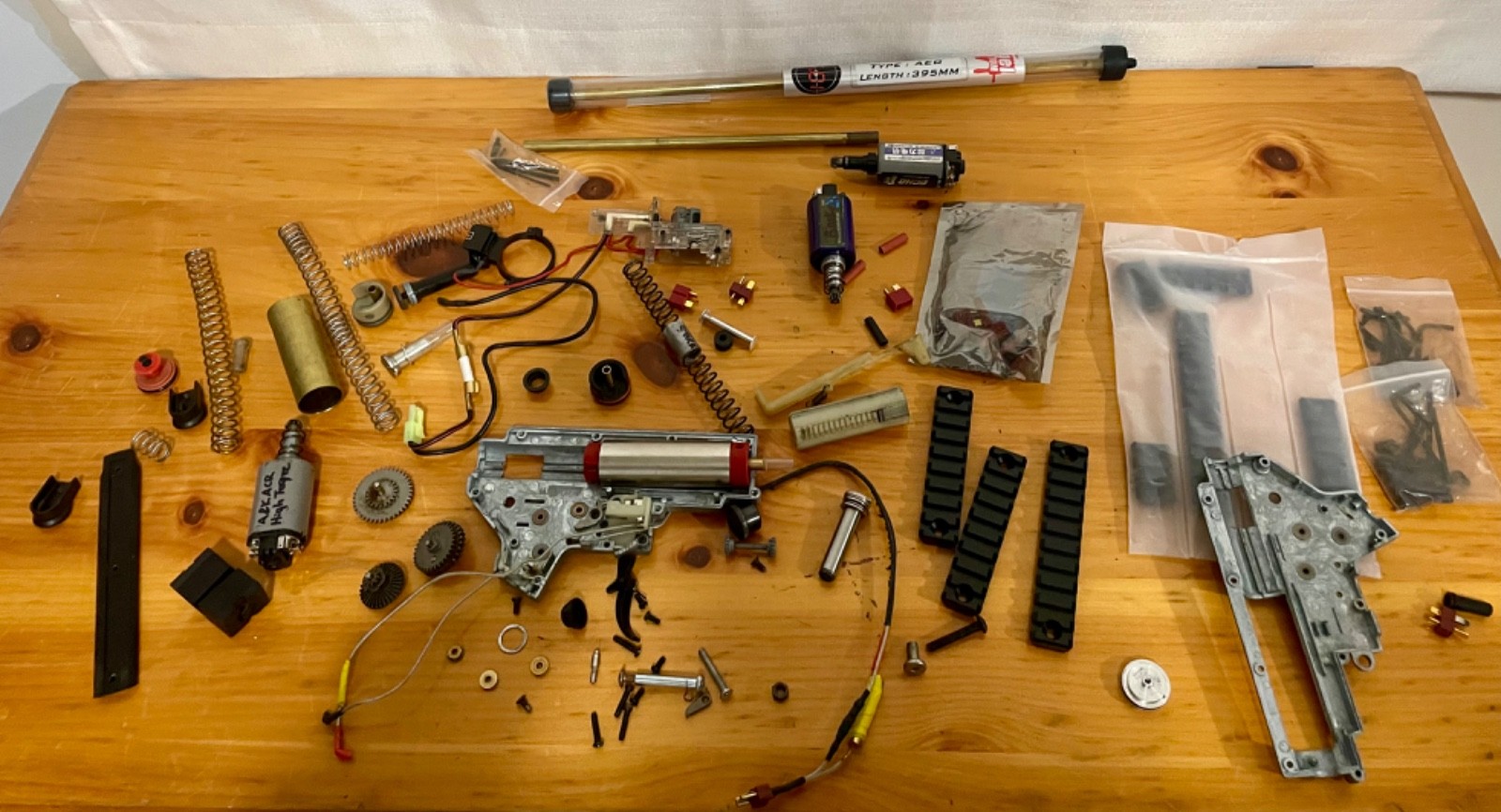 Airsoft Aeg V3/V6 Gearbox Internals/Parts Lot Tech Special AK ACR and Echo 1 P90