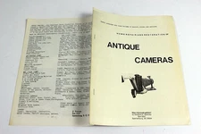 Antique Cameras Home Repair Restoration Edward H. Romney 1976 Illustrated
