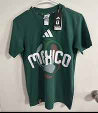 adidas Mexico National Team Soccer T-Shirt Green Youth M Licensed