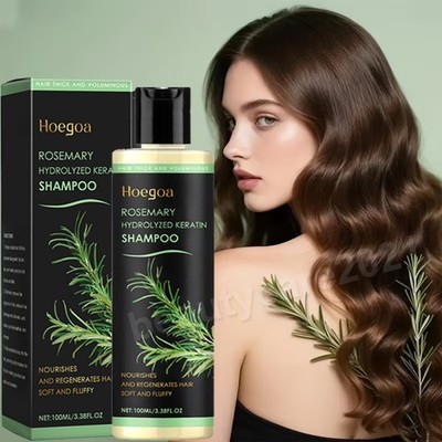 100ML Rosmarin Haarwuchs Shampoo für Frauen und Männer Natürliches Verdickendes
