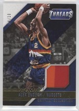 2014 Panini Threads Century Collection Materials Prime 4/10 Alex English HOF 7y2