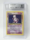 Pokemon Base Unlimited Mewtwo Holo Bgs 9 Very Nice!!!