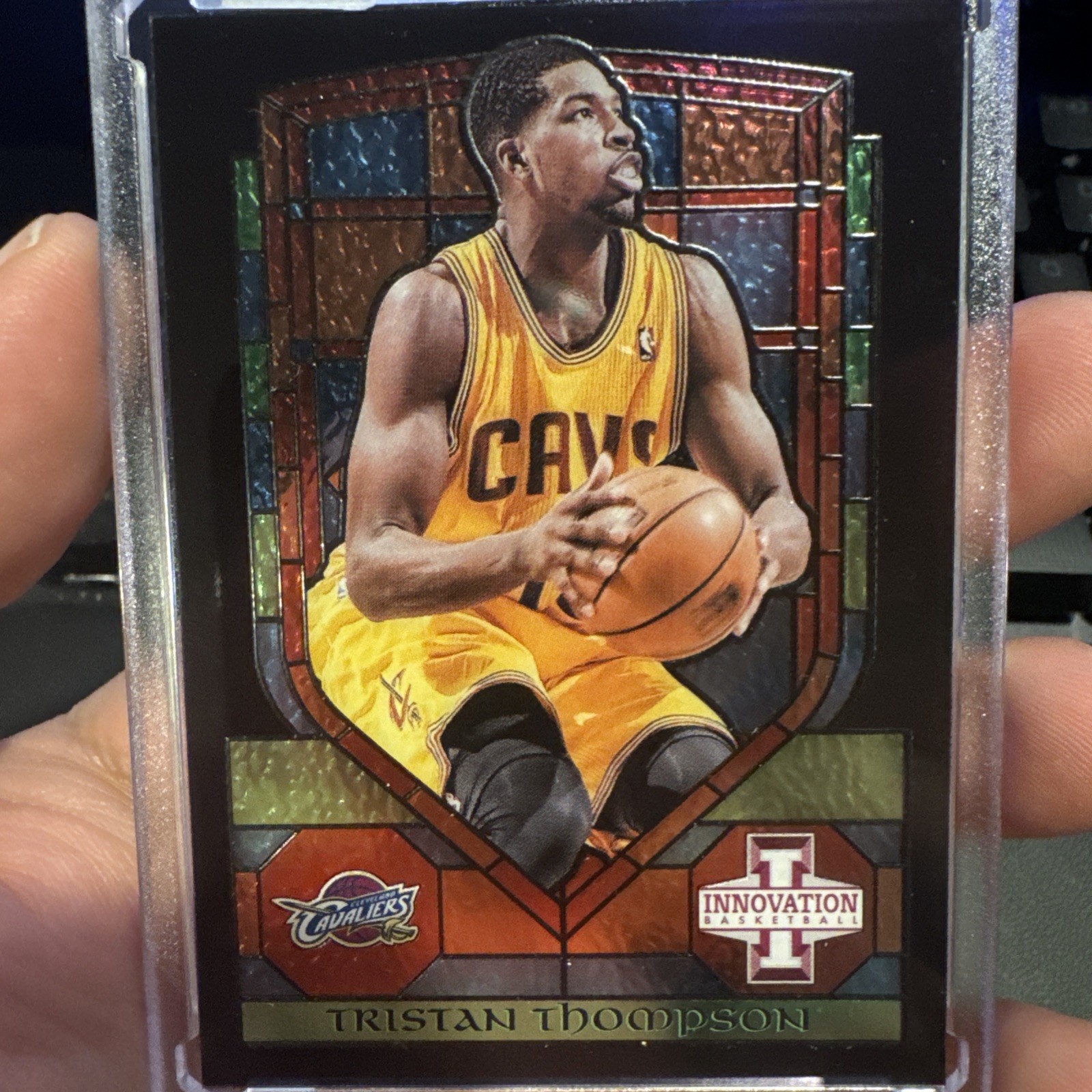 2013-14 Panini Innovation Stained Glass #57 Tristan Thompson Cleveland Cavaliers
