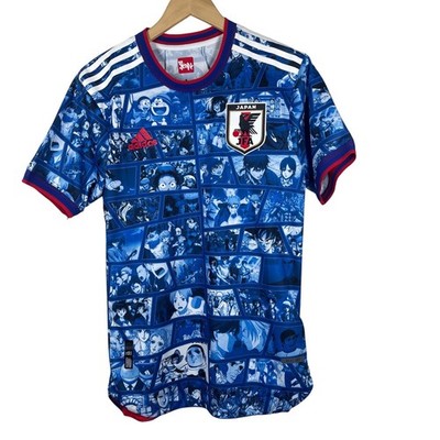 Adidas Japan National Team Anime Manga Jersey Blue Special Edition